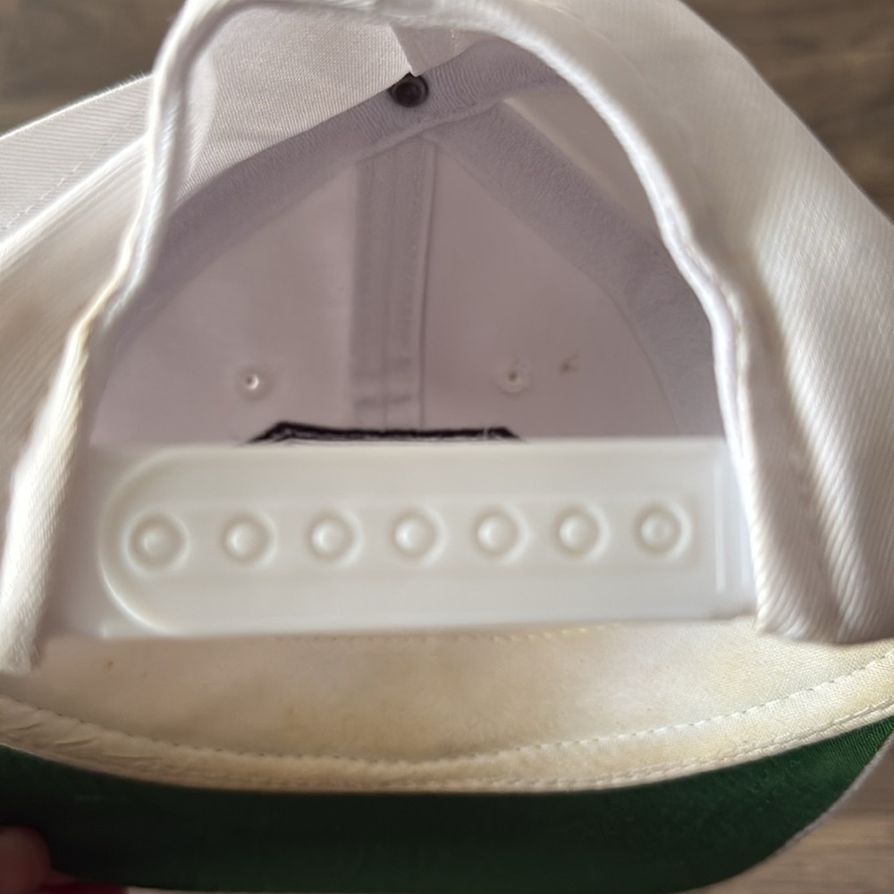 Vintage NFL Super Bowl 75 Philadelphia Eagles diamond White SnapBack OS Rare - Picture 7 of 8